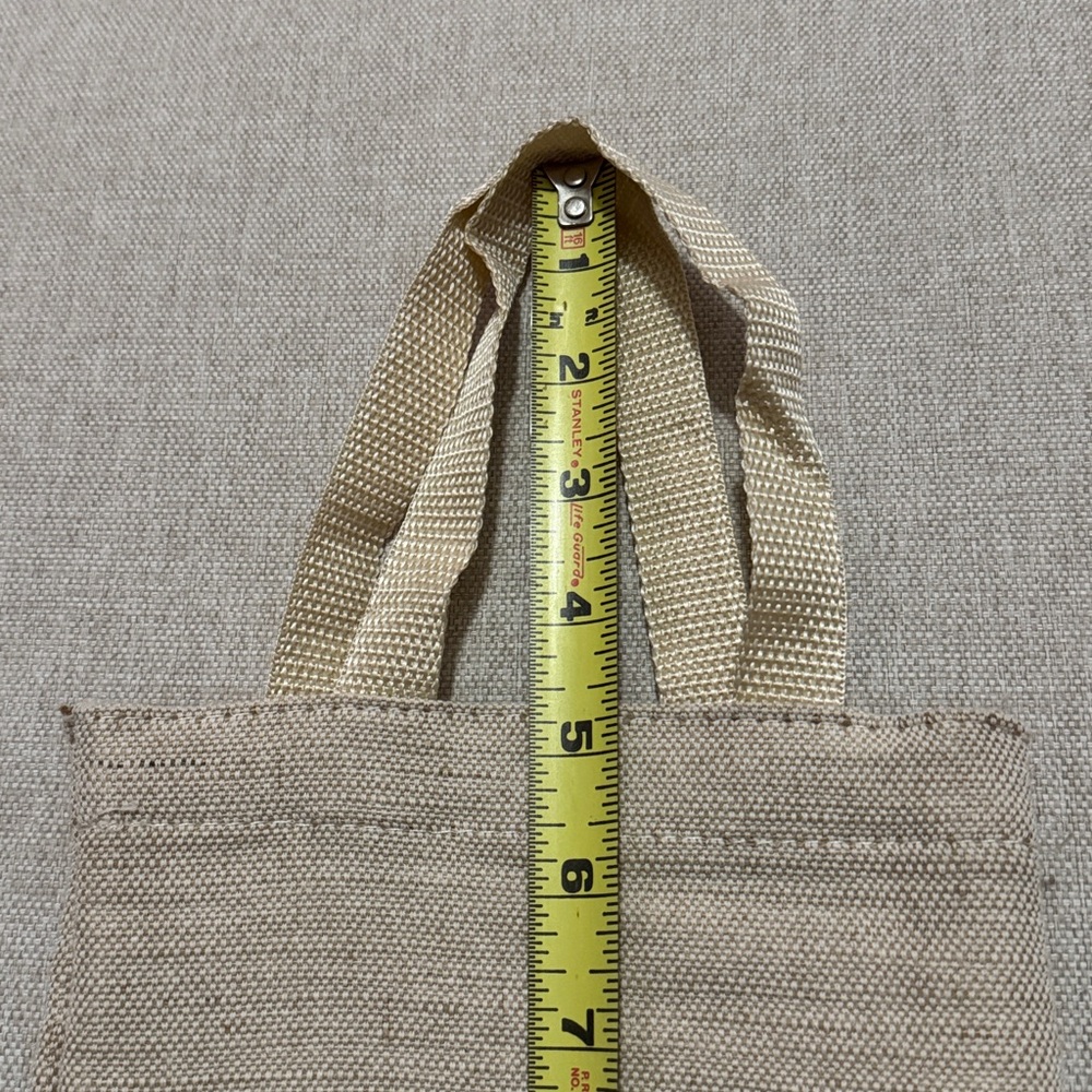 Whole Foods Canvas Mini Shoppers Tote-Unused Condition-Ecru Color - Picture 8 of 8